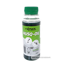 HUSQ-OIL olej do dwusuwów 100ml / zielony