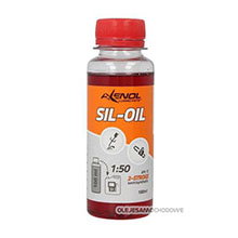 SIL-OIL olej do dwusuwów 100ml /czerwony
