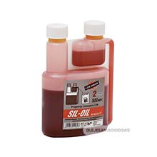 SIL-OIL olej do dwusuwów 500ml +dozownik / czerwony