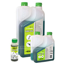 HUSQ-OIL olej do dwusuww 500ml +dozownik / zielony