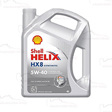 Shell Helix HX8 Syntetyk 5W40 4L  A3/B4