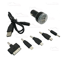 adowarka samochodowa Uniwersalna 12V/24V 7 elem, USB