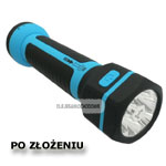 LAMPA 30+6 LED WARSZTATOWA rozsuwana z adowark