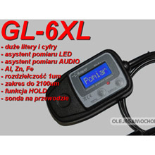 Miernik grubości lakieru GL-6XL