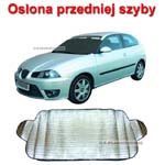 Osłona żaluzja aluminiowa ZIMOWA na przednią szybę 70x200cm