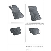 Dywaniki Gumowe Mercedes W203 (2000-2007)/ 0785-DG