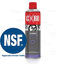 CX-80 Smar Silkonowy Spray 300ml / atest PZH i NFS/
