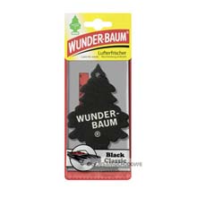 Odświeżacz powietrza - Choinka - Wunder-Baum Black Classic