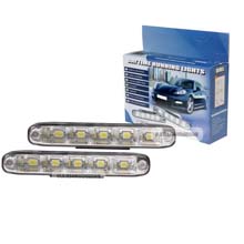 wiata dzienne 12V 161mm 5LED SMD autom.(homol. RL, E4)