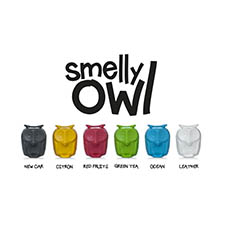 Odwieacz powietrza na nawiew SMELLY OWL / 6 zapachw